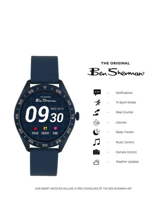 front image of ben-sherman-mens-smartwatch