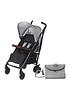  image of my-babiie-mb52-dreamiie-by-samantha-faiers-safari-lightweight-stroller-with-newborn-insert-changing-bag-and-leatherette