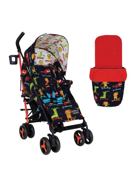 front image of cosatto-supa-stroller-3-pushchair-sk8r-kids