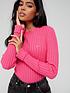  image of tommy-jeans-boxy-rib-sweater-pink