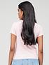  image of tommy-jeans-baby-essential-logo-shortnbspsleeve-top-pink