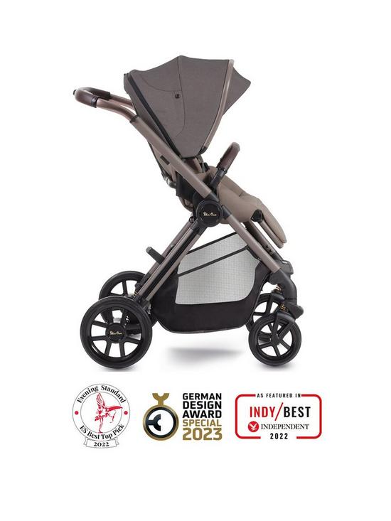 stillFront image of silver-cross-reef-pushchair-earth