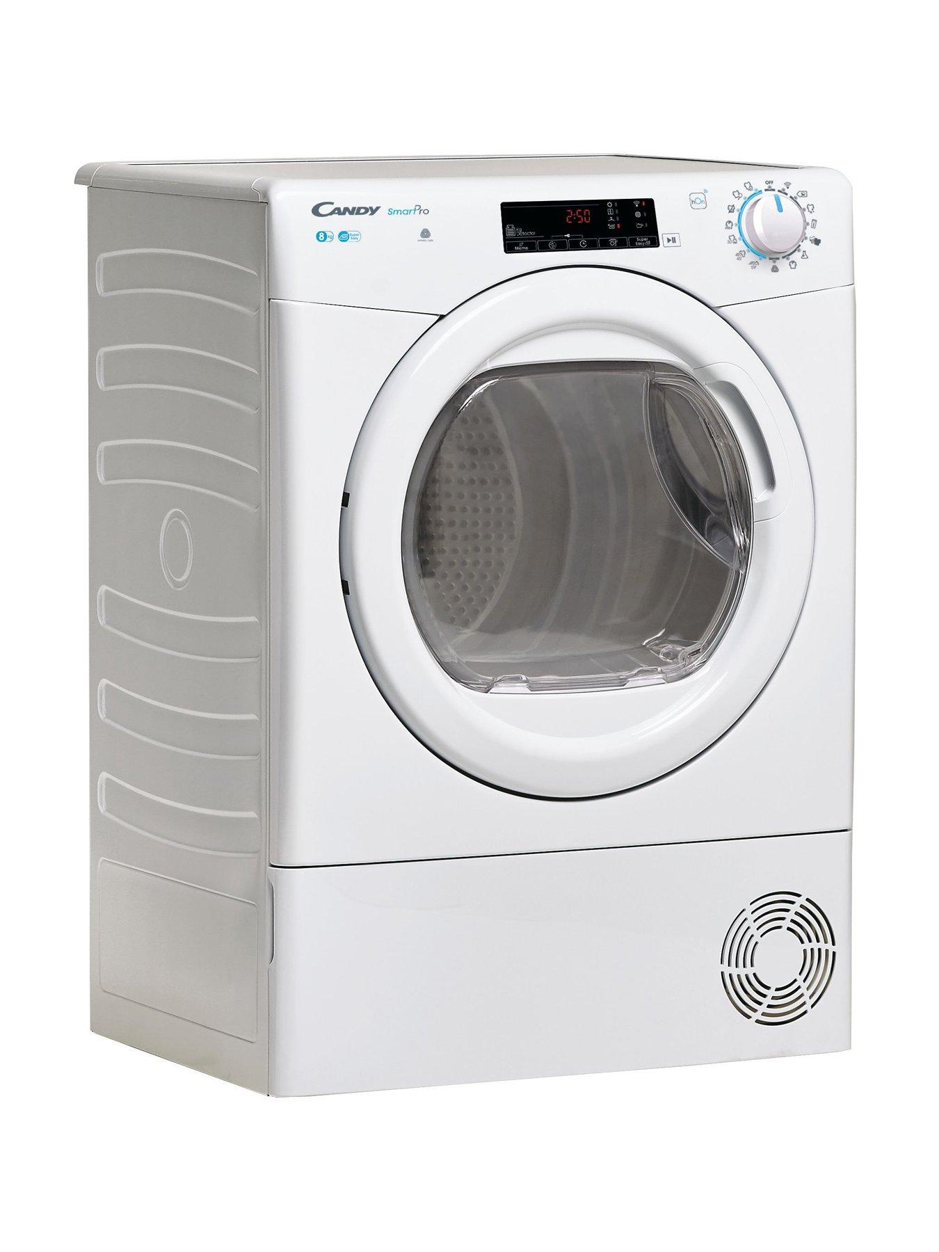 Candy Smart Pro CSOEC8TBG 8kg Load Freestanding Condenser Tumble Dryer
