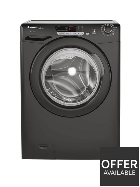 candy-ultra-hcu1492dbbenbsp9kg-load-1400rpm-spinnbspfreestanding-washing-machine-android-app-enabled-eco-cycles-water-ampnbspenergy-auto-sensing-black