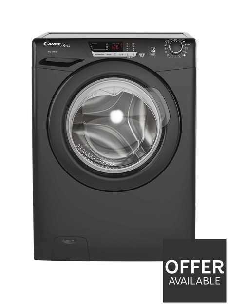 candy-ultra-hcu1482dbbe-8kg-load-1400rpm-spinnbspfreestanding-washing-machine-android-app-enabled-eco-cycles-waterampenergy-auto-sensing-black