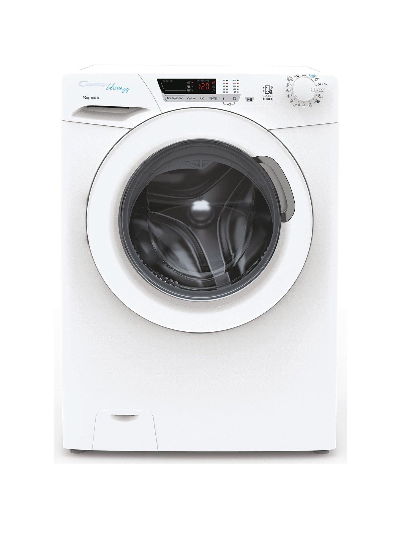 undefined Ultra HCU14102DE1 10kg Load, 1400rpm Spin Washing Machine - White