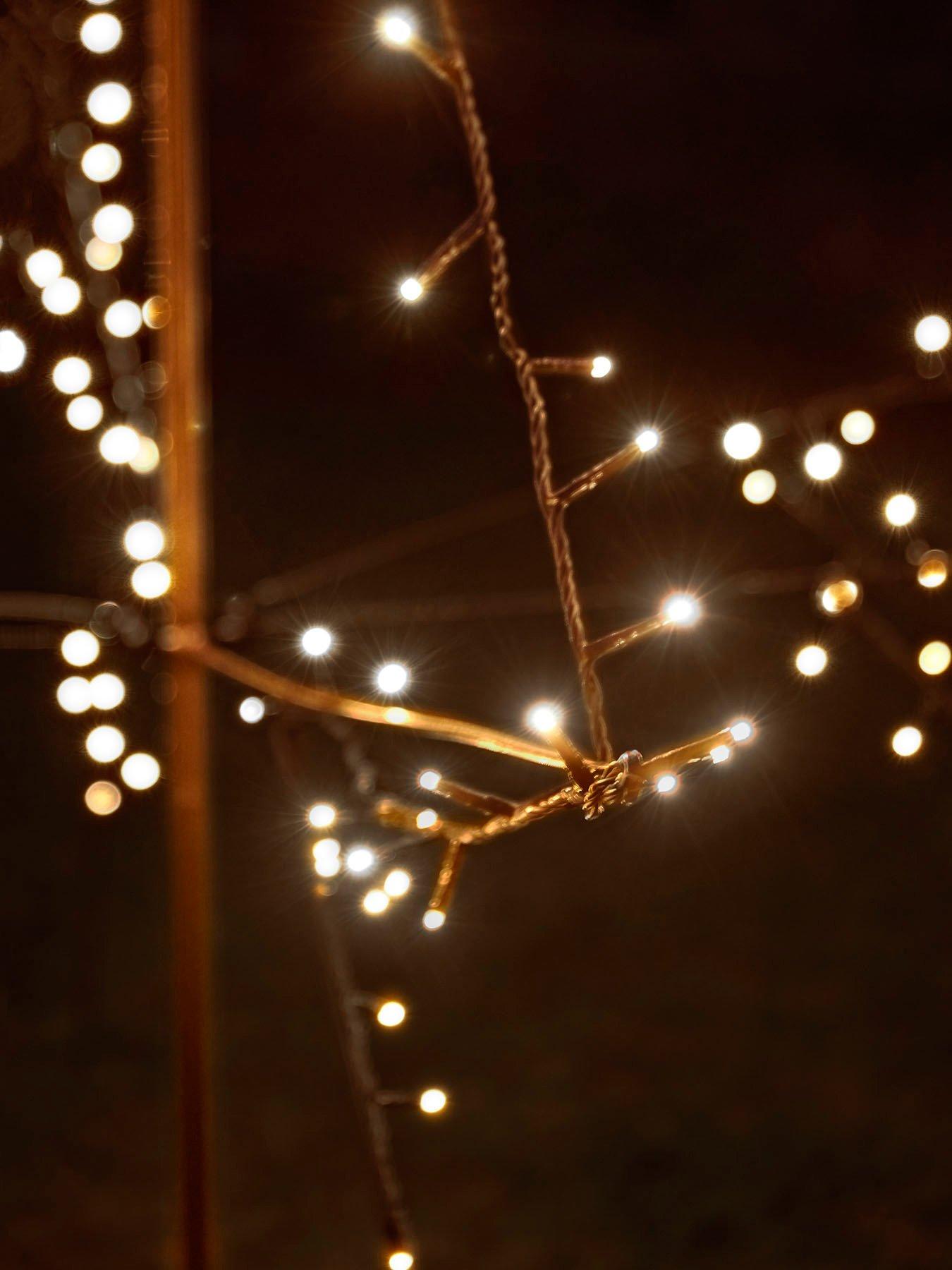 Cox & Cox Outdoor Light Up Tiered Christmas Tree 3m