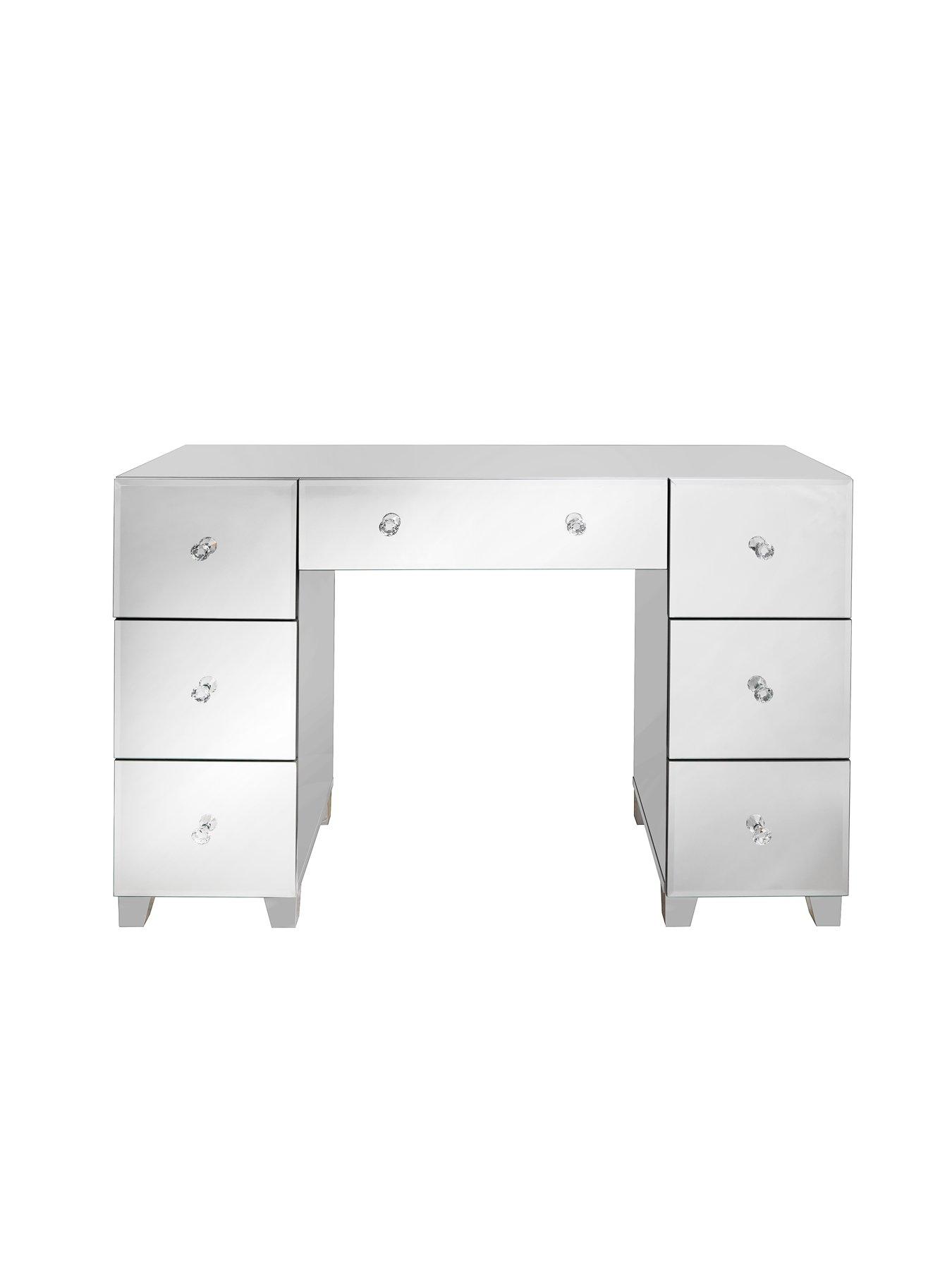 Metro desk store grey