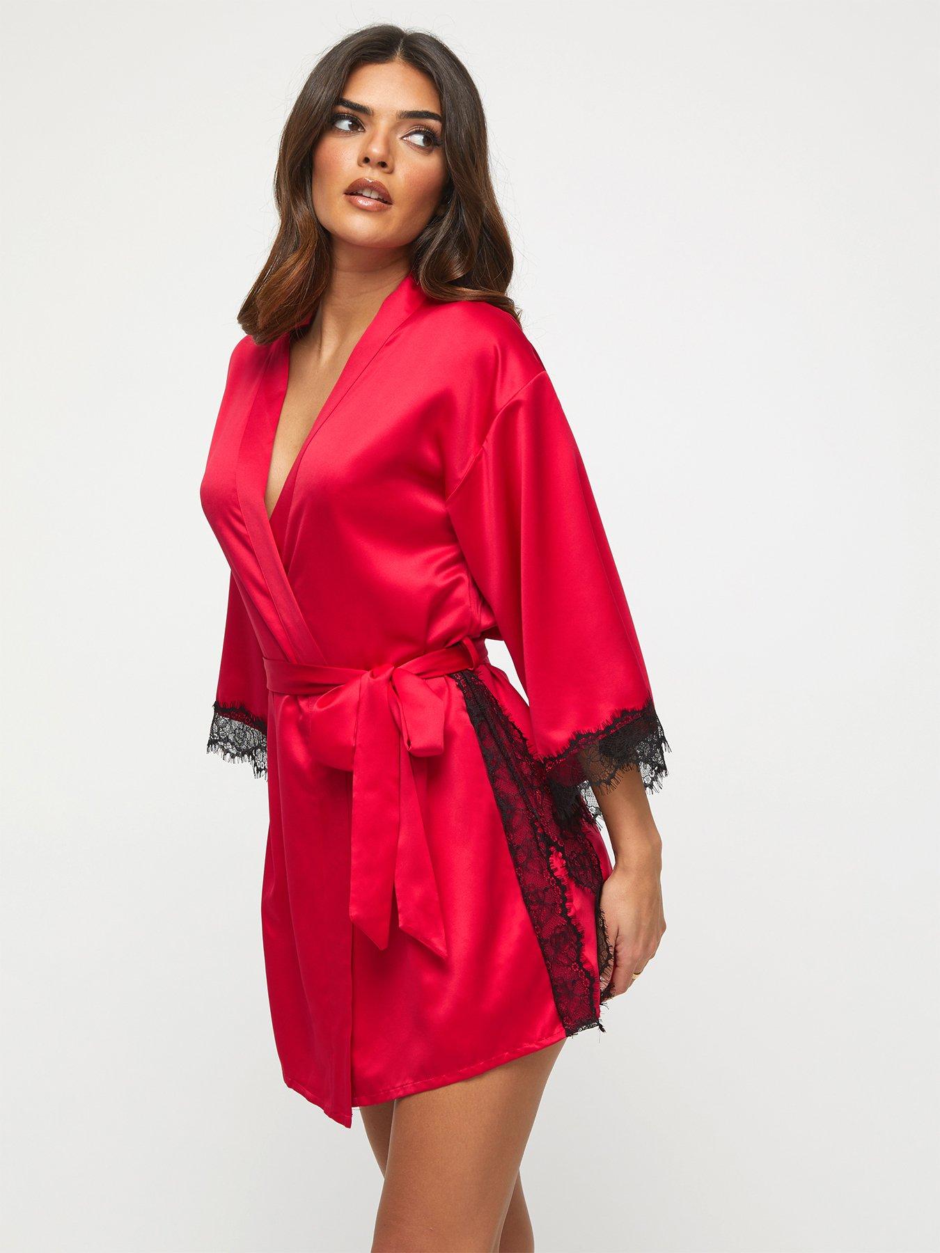 Ann Summers Nightwear & Loungewear Cherryann Planet Robe - Bright Red ...