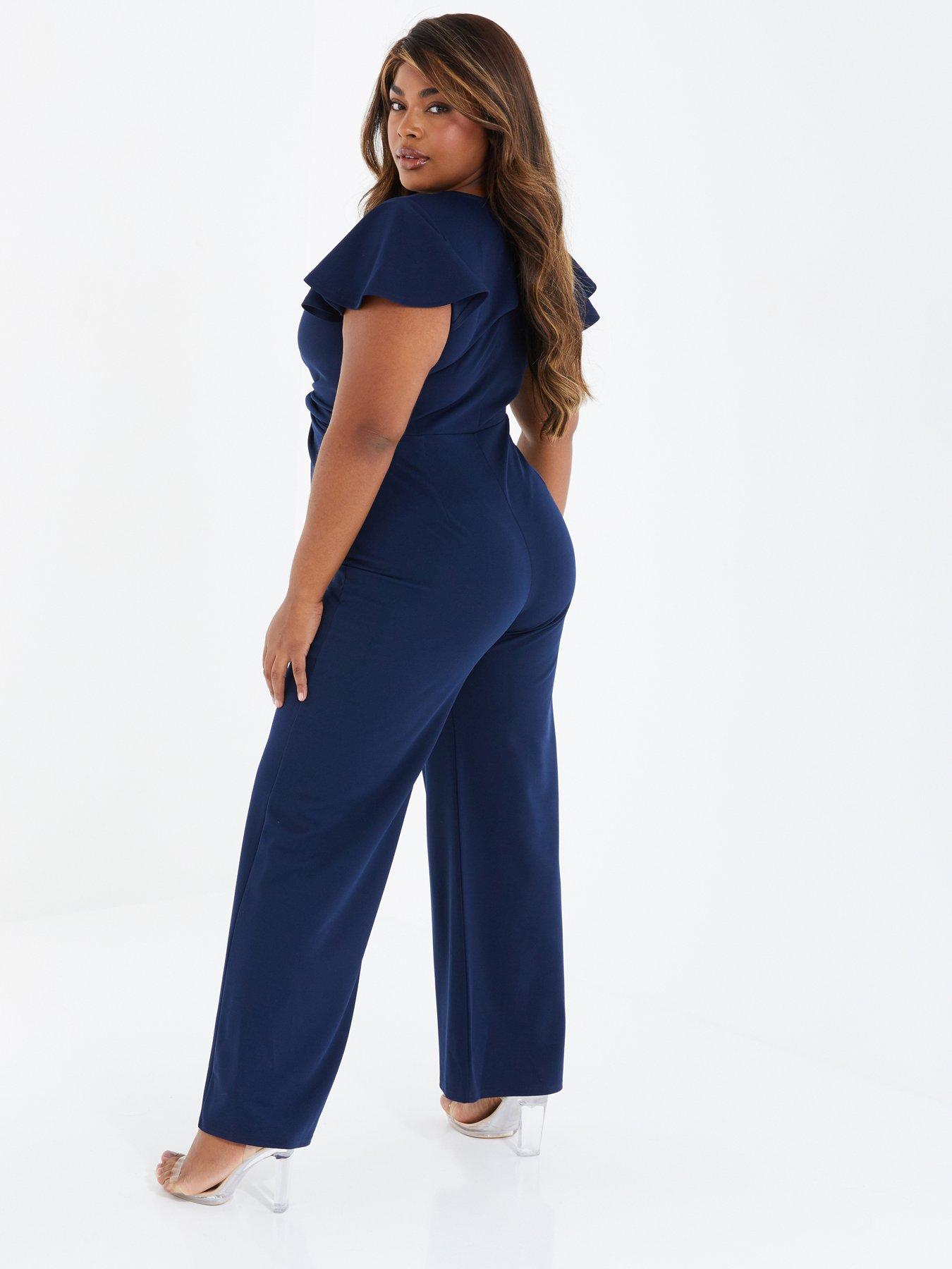 Quiz blue sales jumpsuit