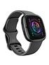  image of fitbit-sense-2-shadow-greygraphite-aluminum-health-and-fitness-smartwatch-and-jabra-elite-4-active-bluetooth-active-noise-cancelling-earbuds