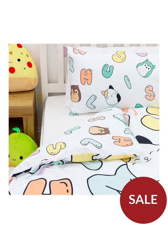 stillFront image of squishmallows-chill-single-rotary-duvet-cover-set-multi