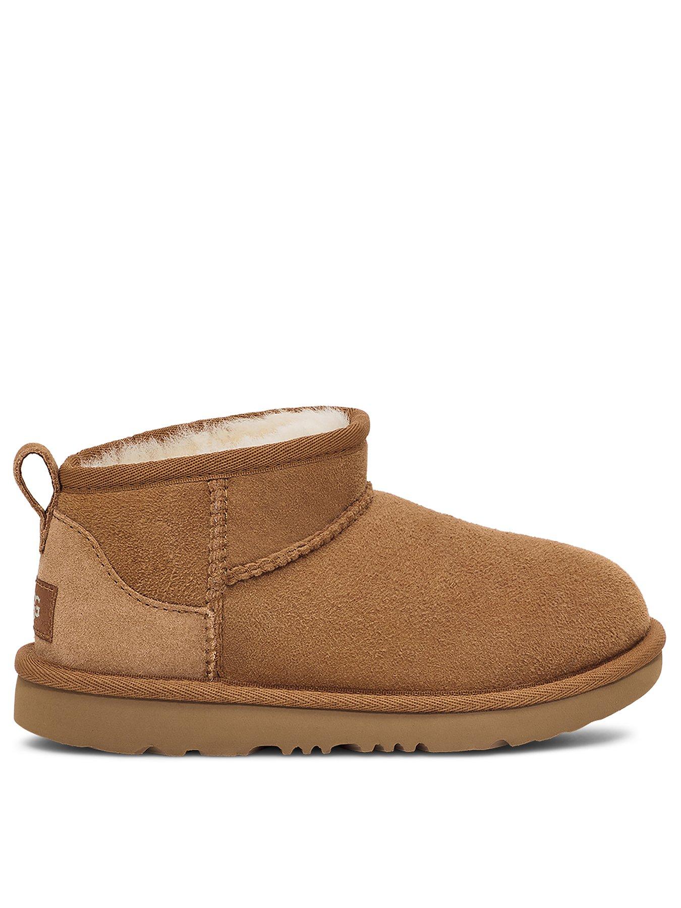 UGG Kids Classic Ultra Mini Classic Boot Chestnut Littlewoods