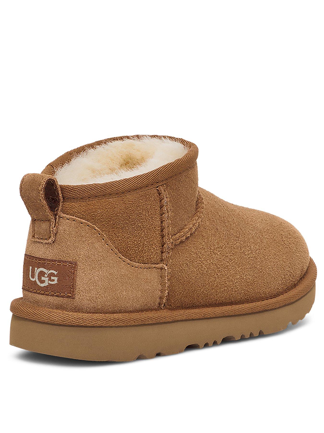 UGG Kids Classic Ultra Mini Classic Boot Chestnut Littlewoods
