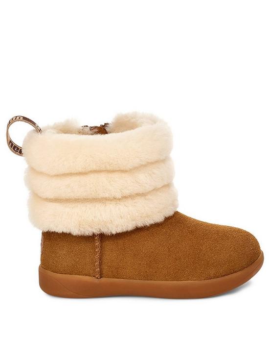 front image of ugg-mini-quilted-fluff-toddler-boot