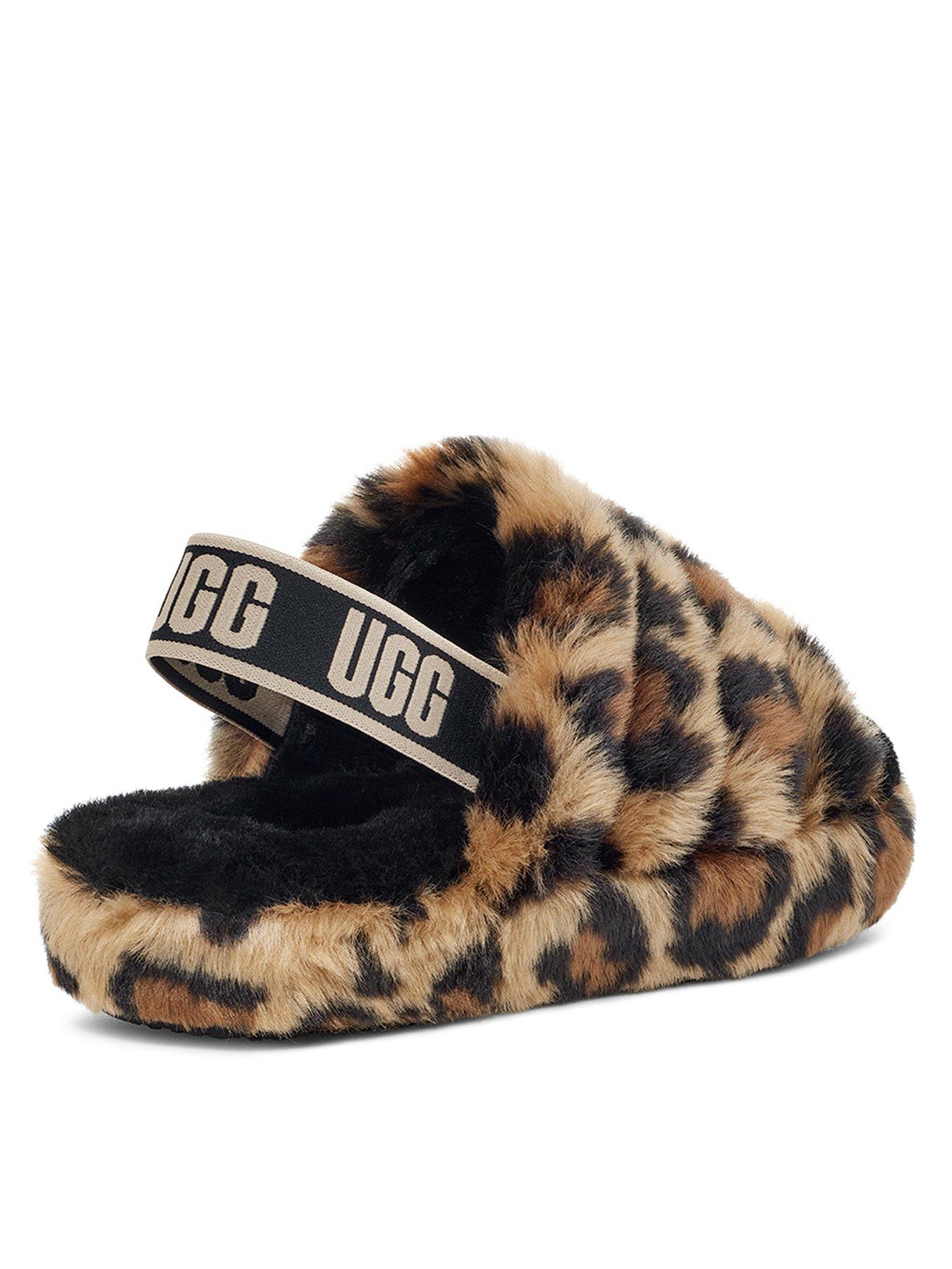 Leopard fluff hotsell yeah slide