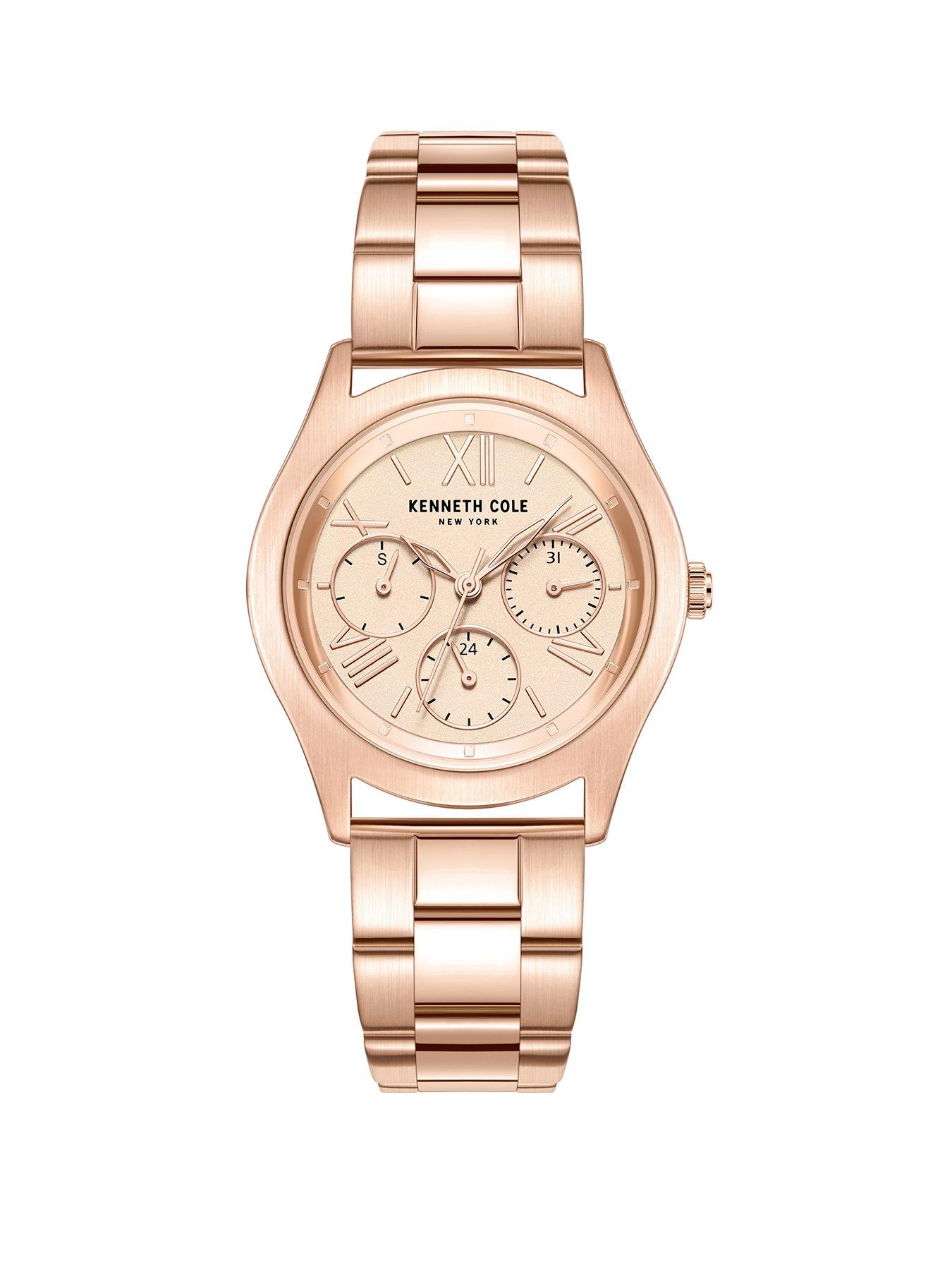 kenneth-cole-ladies-rose-gold-stainless-steel-bracelet-watch