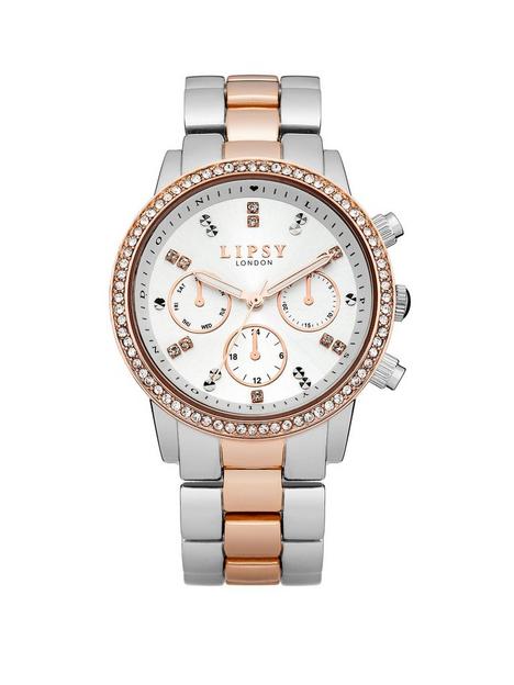 lipsy-two-tone-bracelet-watch-with-white-sunray-dial