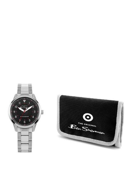 ben-sherman-kids-gift-set-with-silver-bracelet-watch-and-navy-wallet