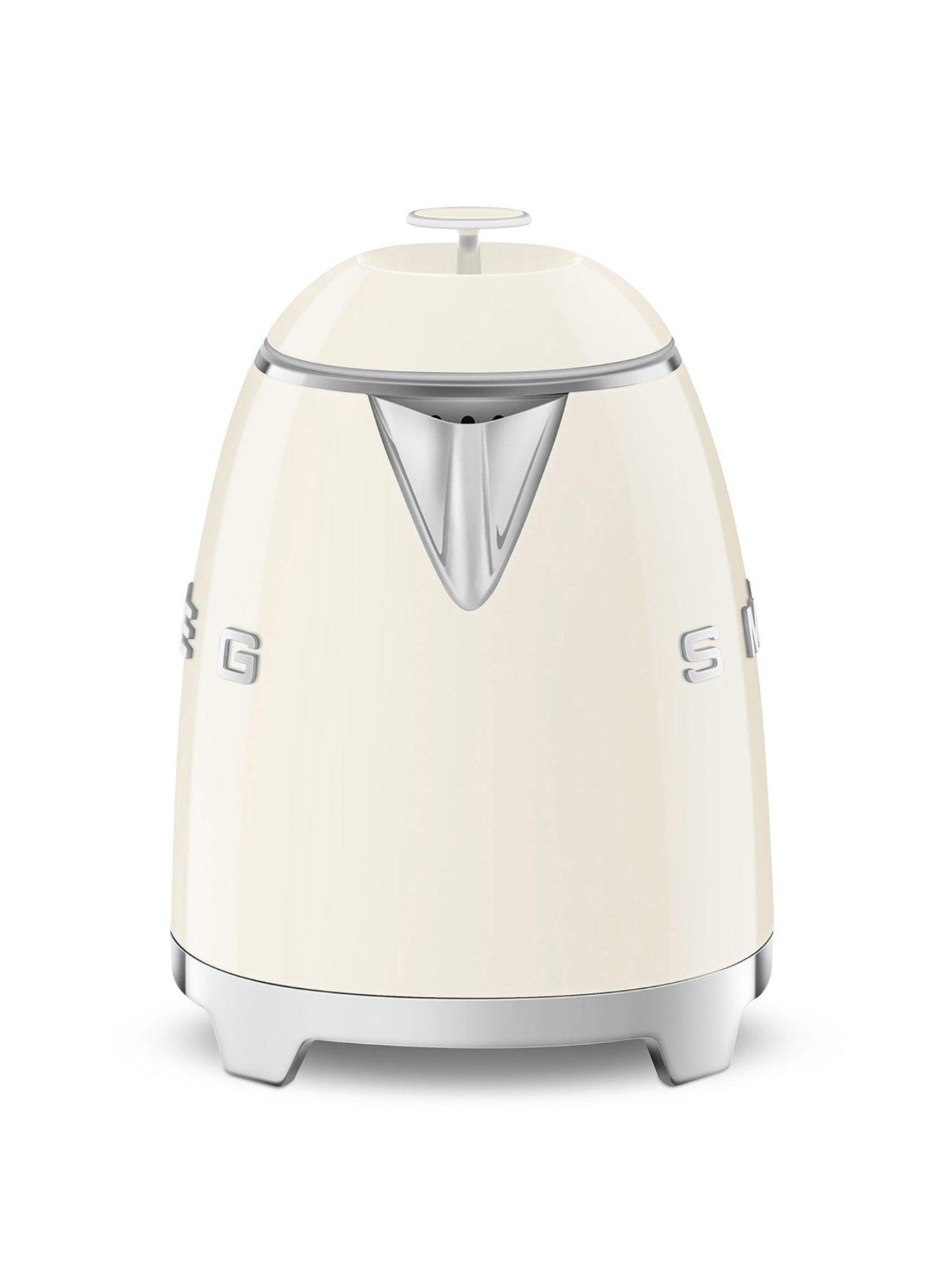  image of smeg-klf05-retro-style-08l-mini-kettle-1400w-cream