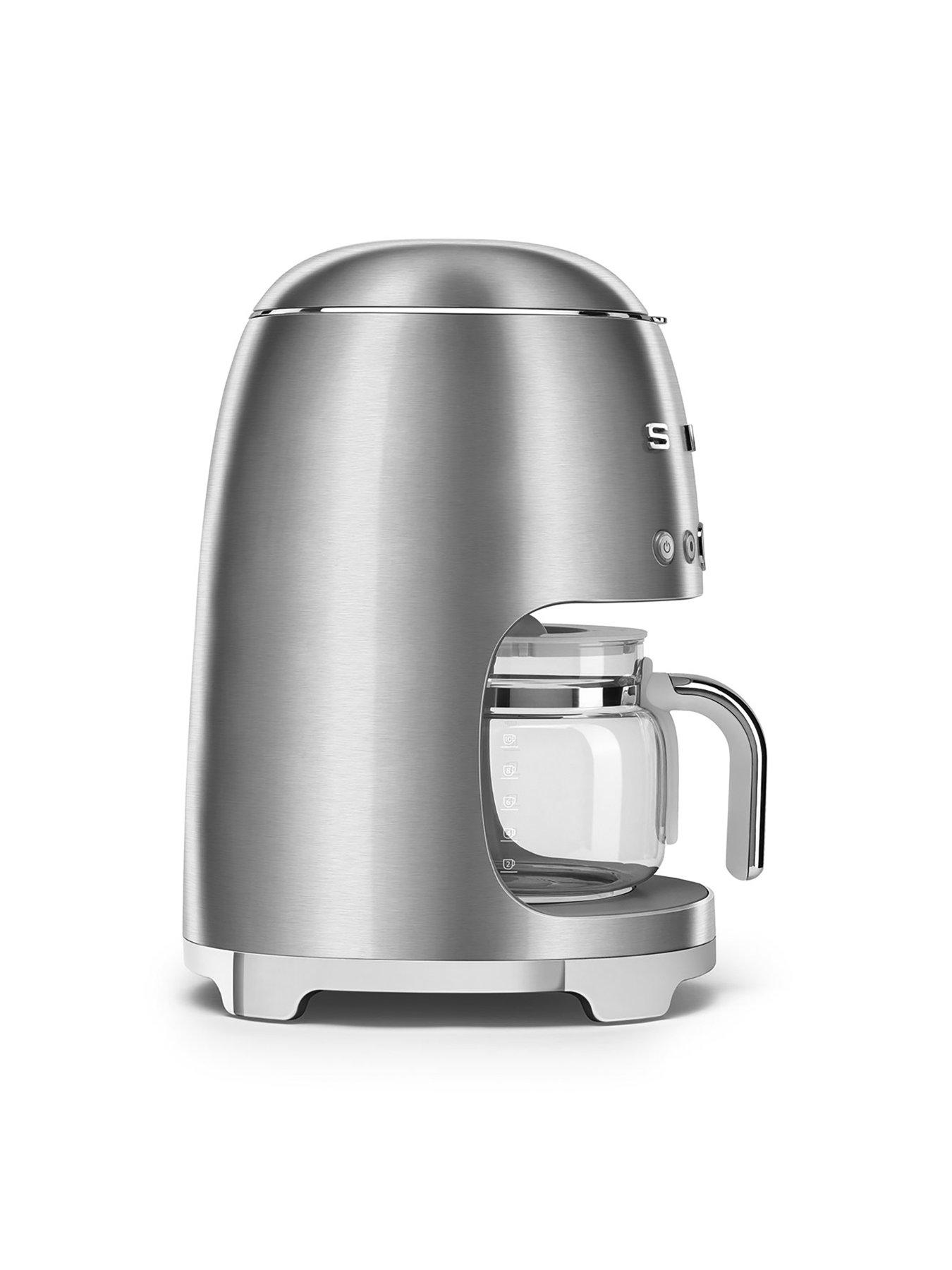  image of smeg-dcf02-retro-style-drip-coffee-machine-14-litre-tank-stainless-steel