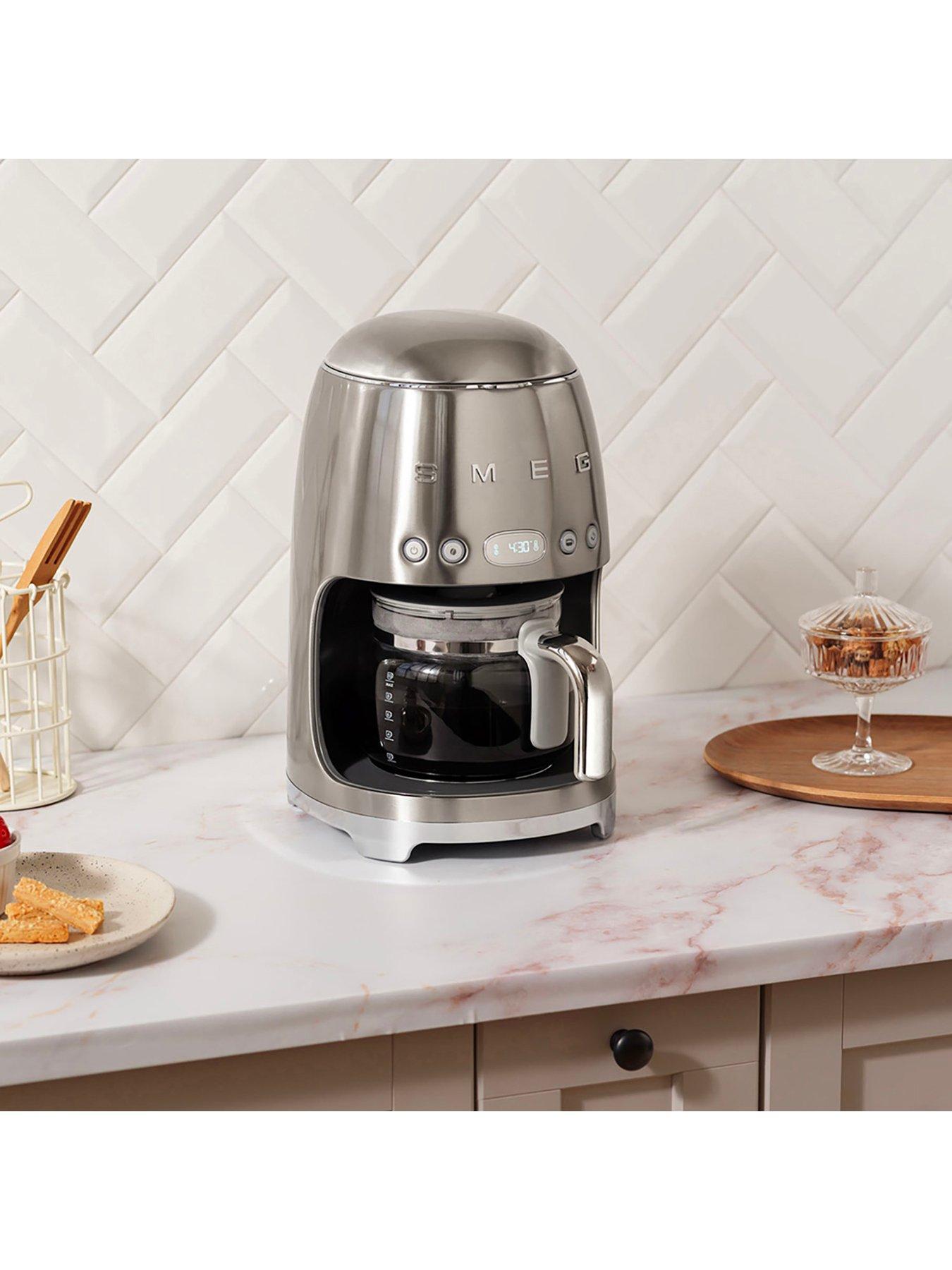  image of smeg-dcf02-retro-style-drip-coffee-machine-14-litre-tank-stainless-steel