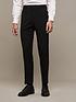  image of burton-menswear-london-burton-skinny-black-trousers