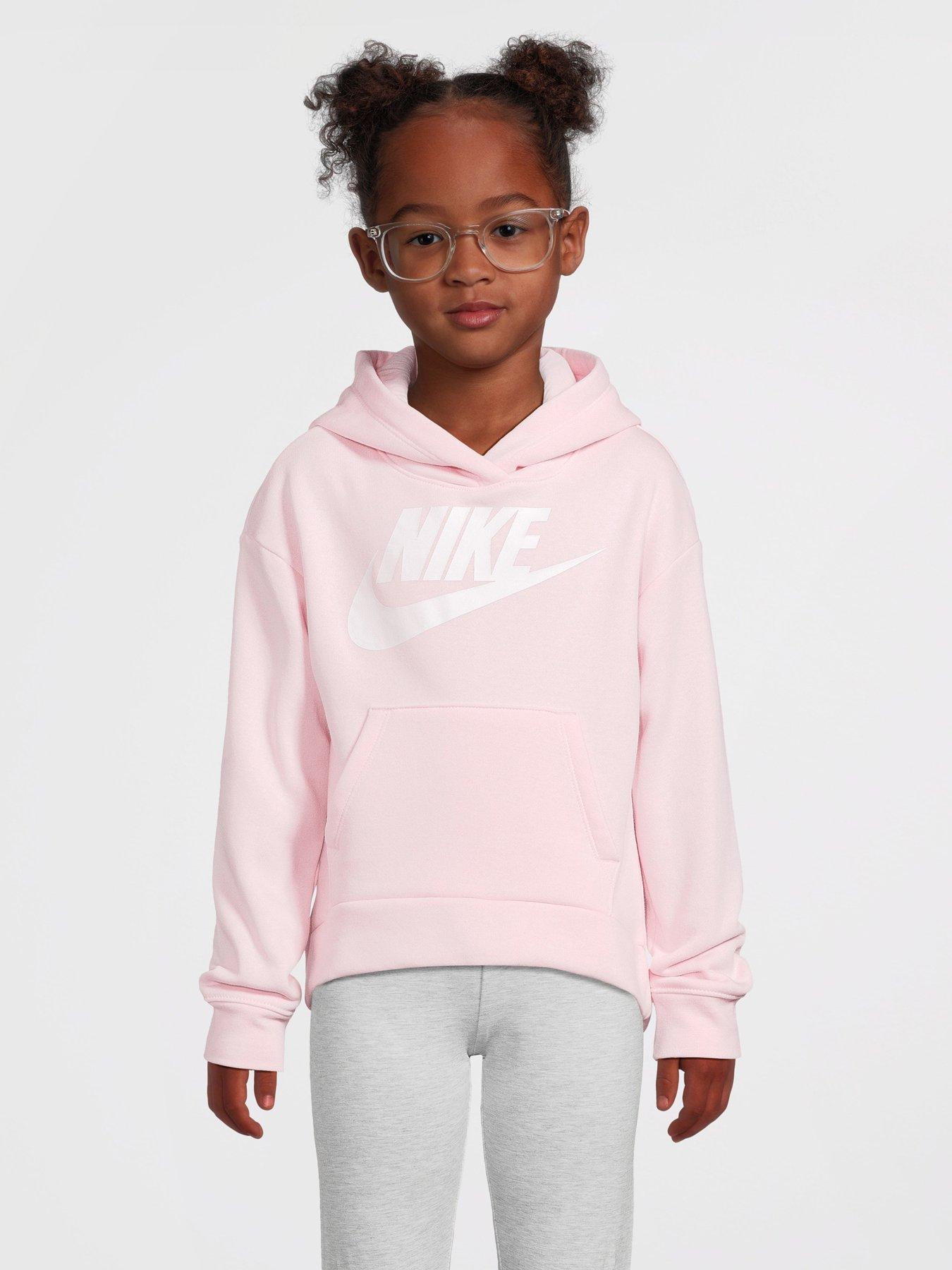 Pastel pink nike hoodie online