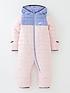  image of nike-infant-girls-snowsuit-light-pink