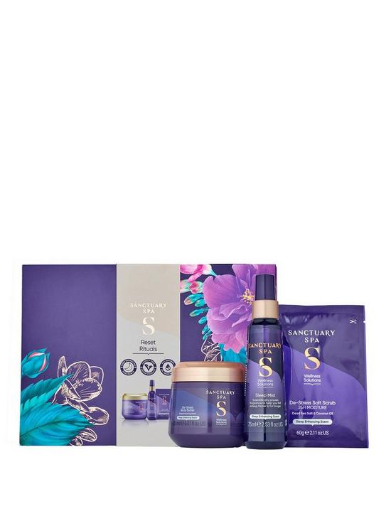 front image of sanctuary-spa-reset-rituals-wellness-gift-set