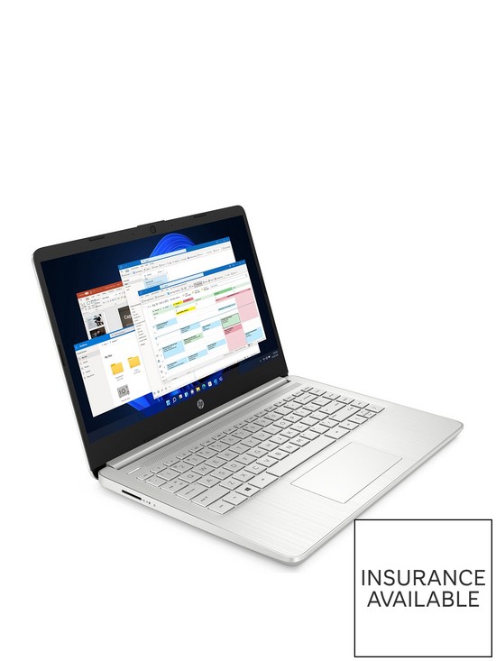 front image of hp-14s-dq2021na-laptop-14in-fhdnbspintel-core-i5-1135g7-8gb-ram-512gb-ssd-silver