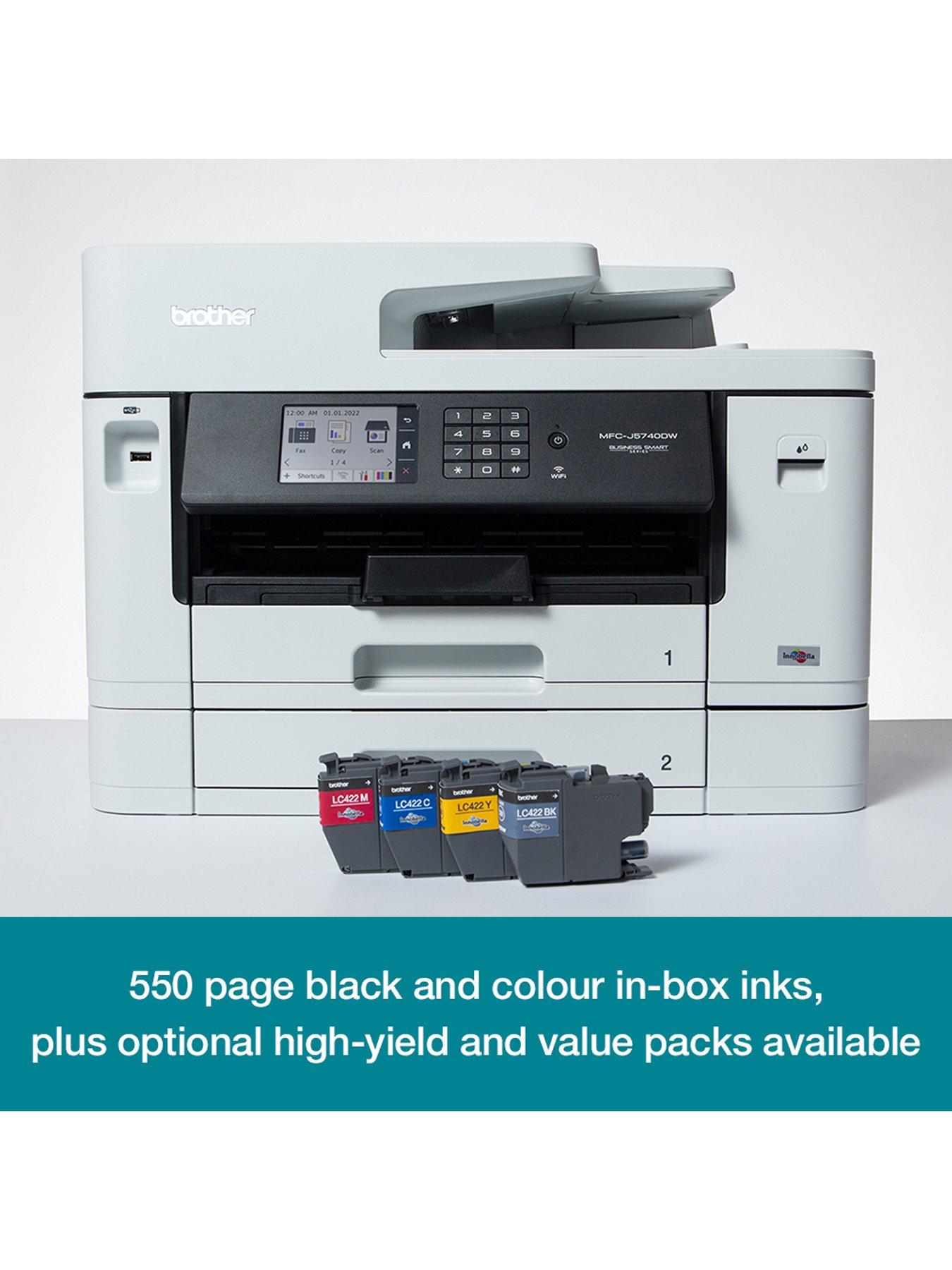 Image 4 of 5 of Brother MFC-J5740DW Wireless all-in-one A4 Inkjet Printer&nbsp;with A3 print capabilities