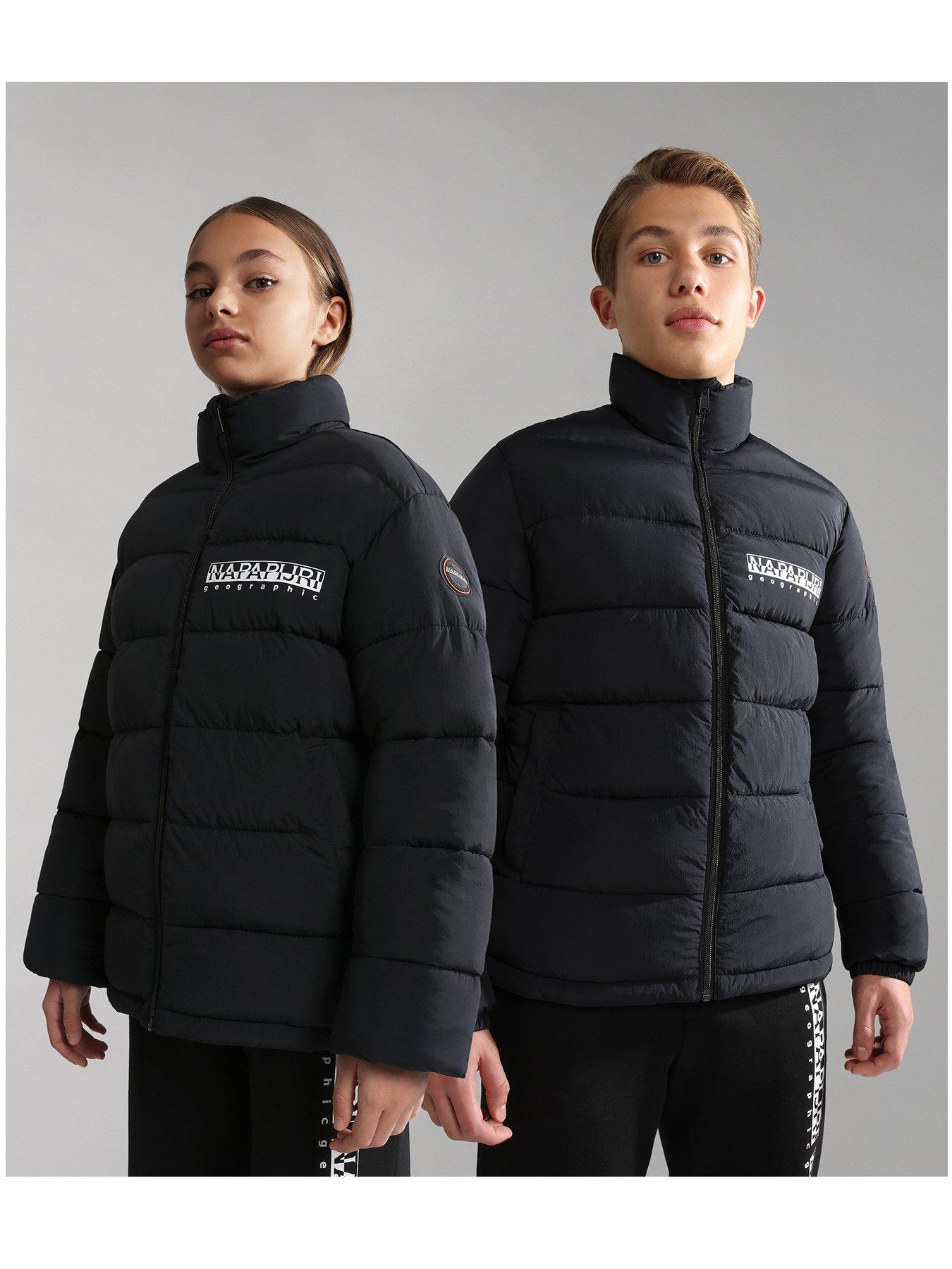 NAPAPIJRI A Bachar Kids Padded Jacket Black littlewoods