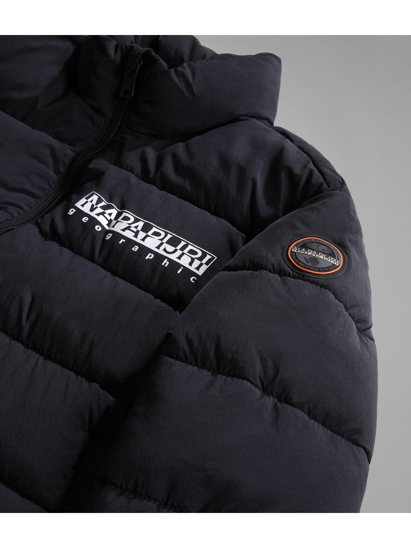  image of napapijri-a-bachar-kidsnbsppadded-jacket-black