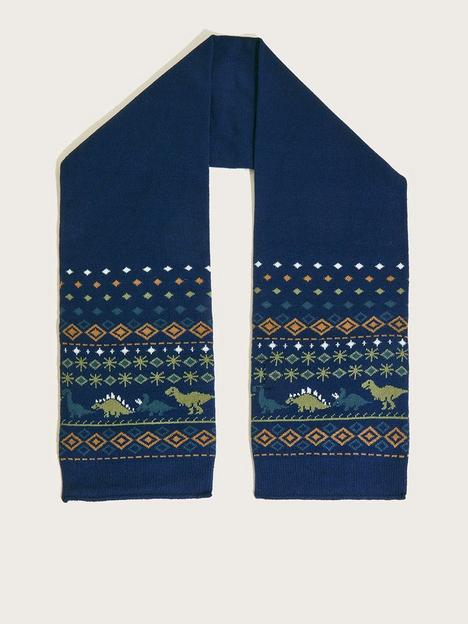 monsoon-boys-grayson-knitted-dino-scarf-blue