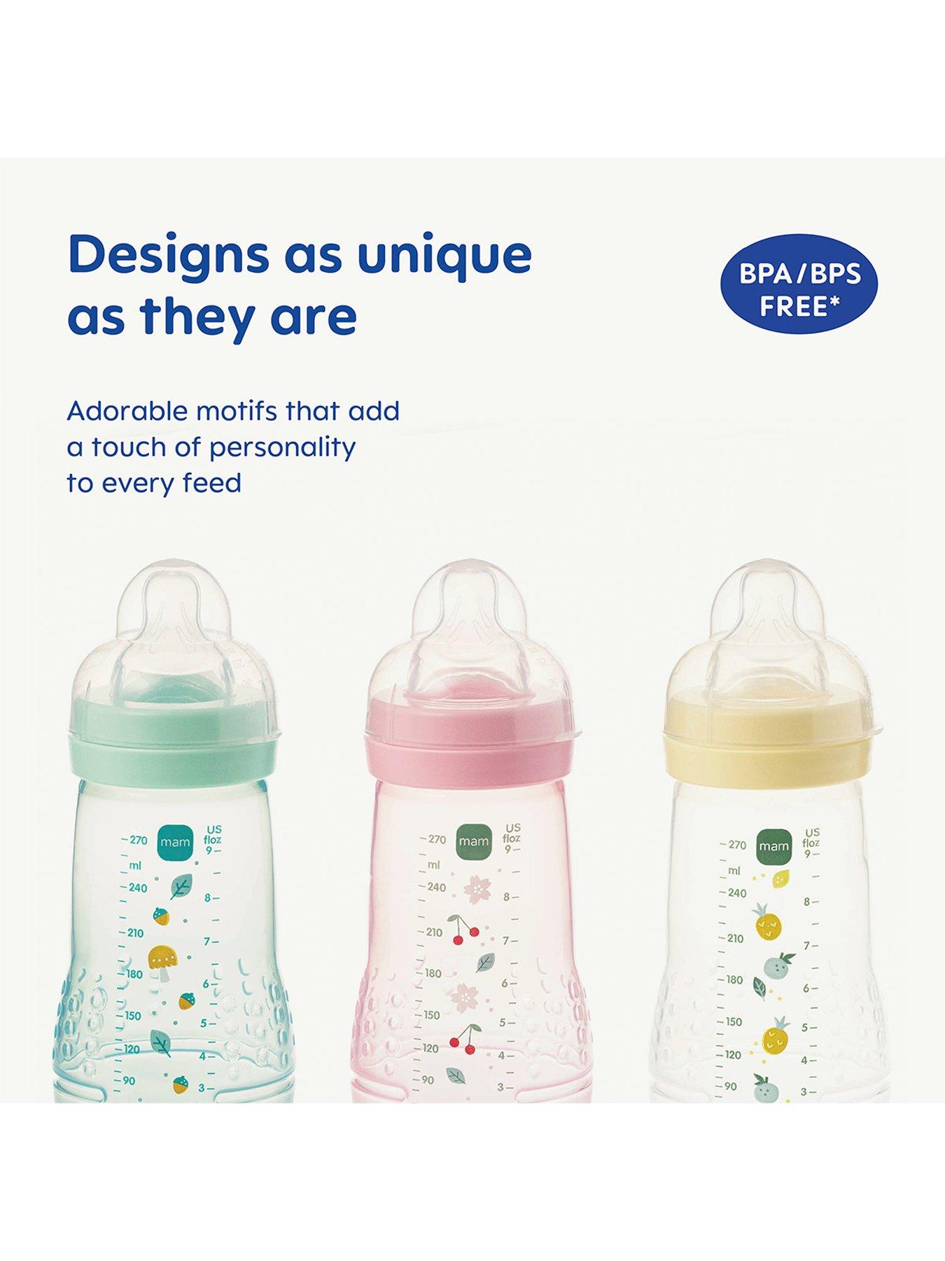 Image 5 of 6 of MAM Easy Active Baby Bottle 330ml 2pk - Lilac