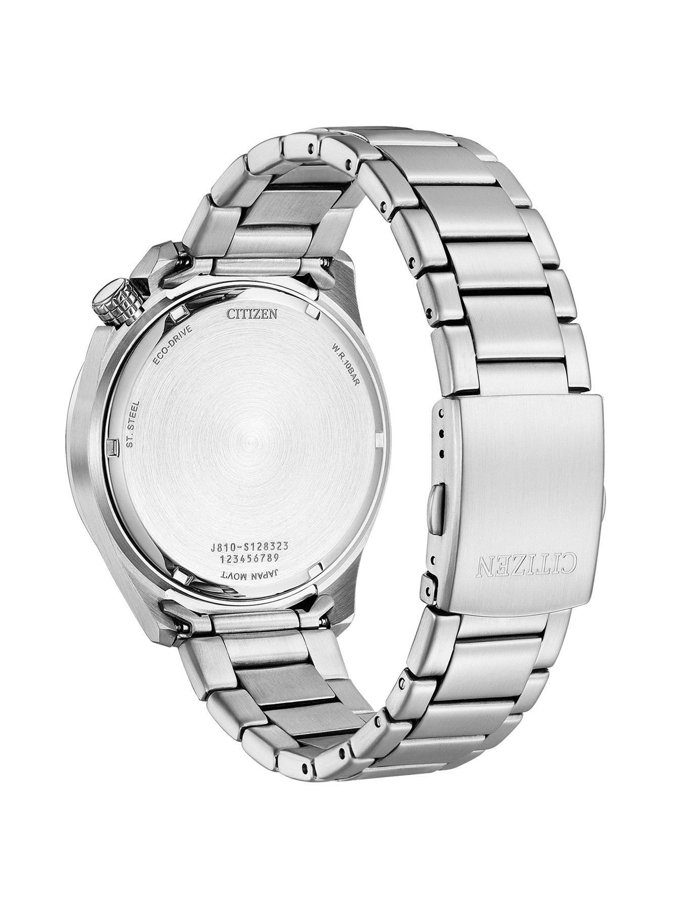  image of citizen-gents-eco-drive-bracelet-wr100-watch