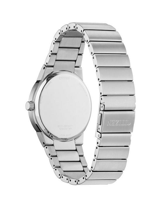 stillFront image of citizen-gents-eco-drive-bracelet-watch