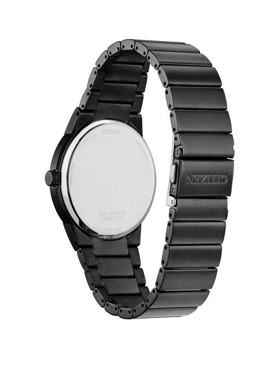 stillFront image of citizen-gents-eco-drive-bracelet-watch