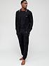  image of boss-bodywear-mix-amp-match-lounge-zip-through-hoodie-black