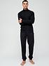  image of hugo-bodywear-monogramnbsplounge-pants-black