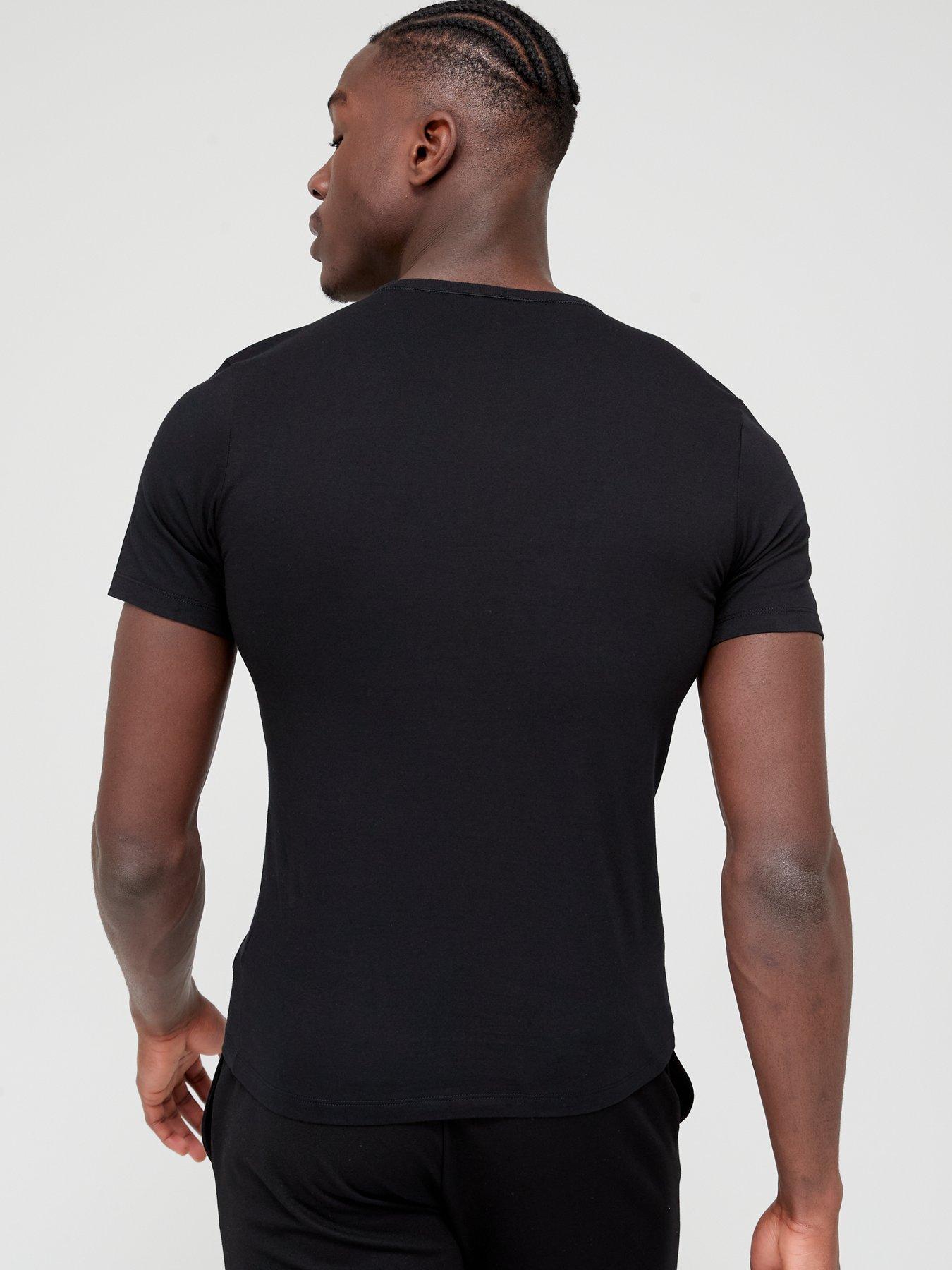  image of boss-bodywearnbsplounge-t-shirts-3-pack-multi