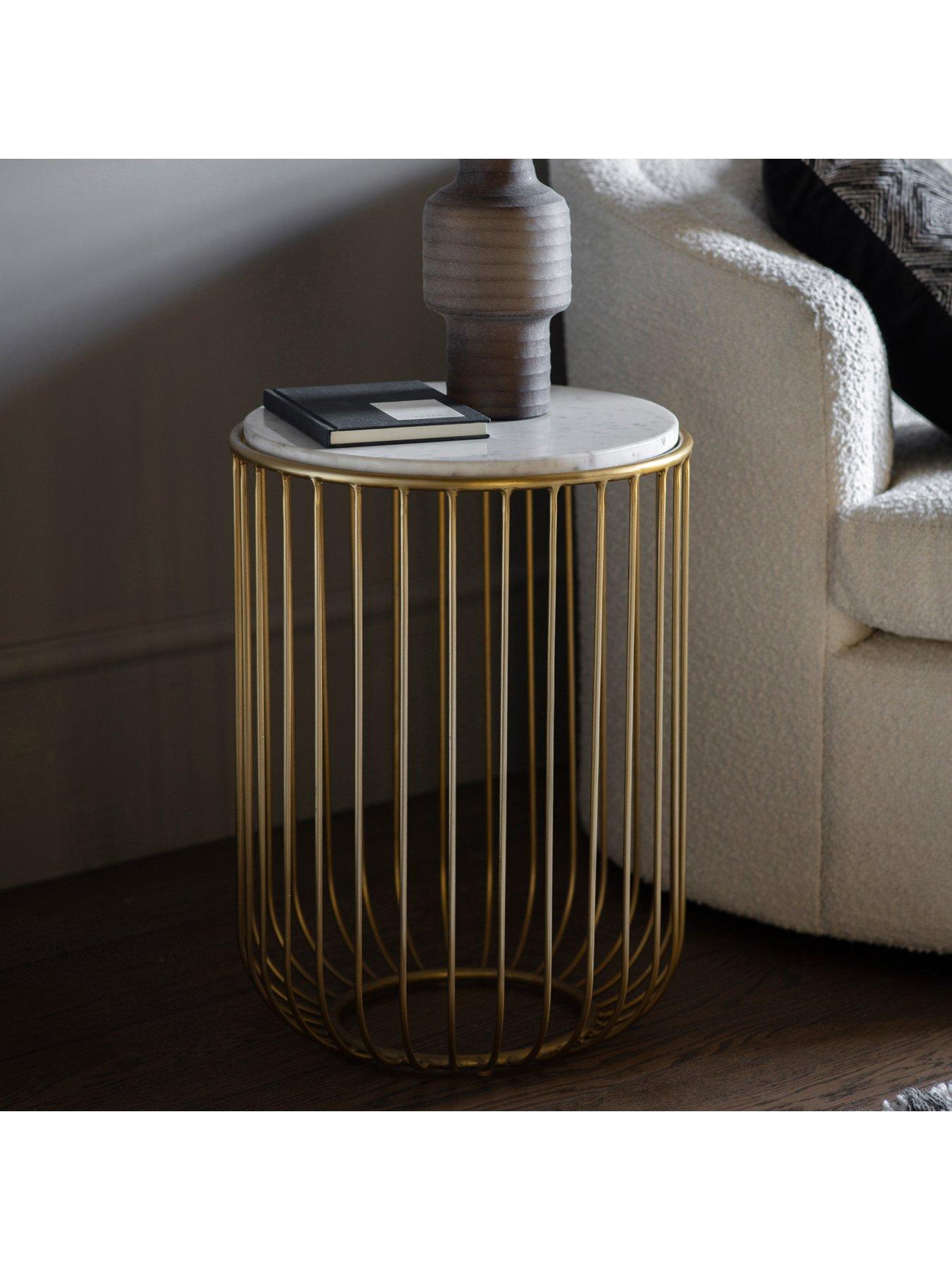 Gallery Edison Side Table Gold