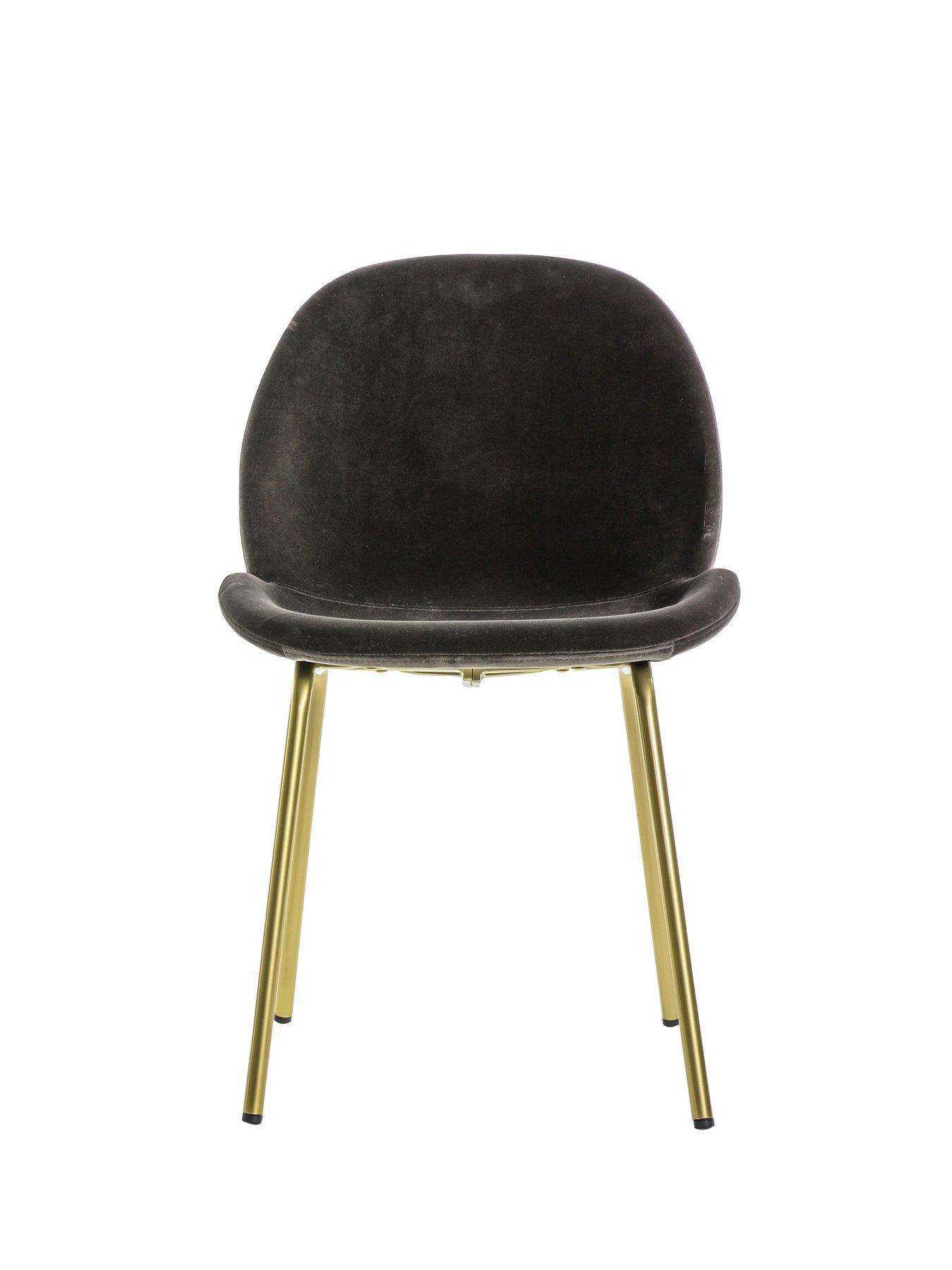  image of gallery-pair-of-cruzon-velvet-chairs-petrol-chocolate-brown