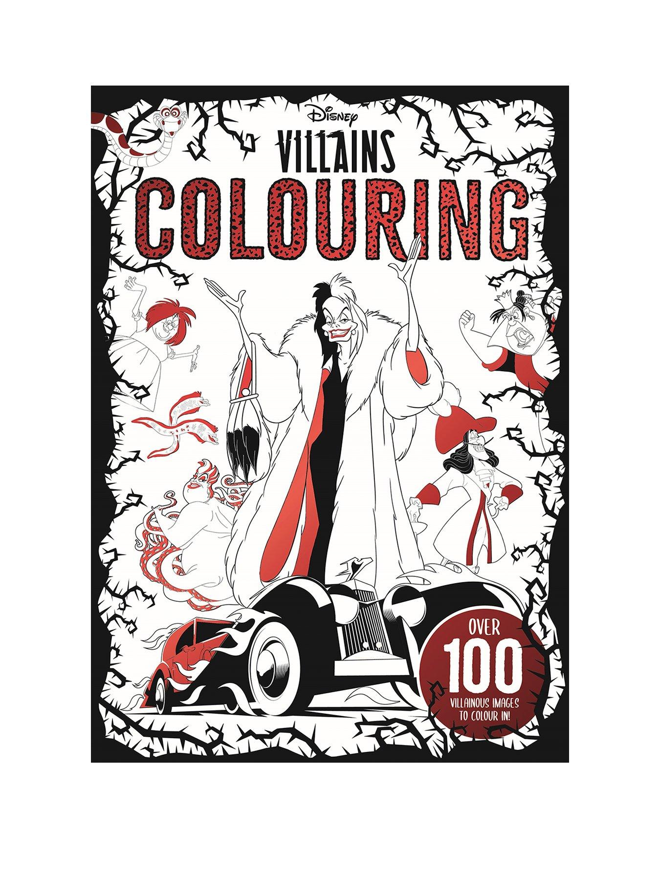 undefined Villains Colouring