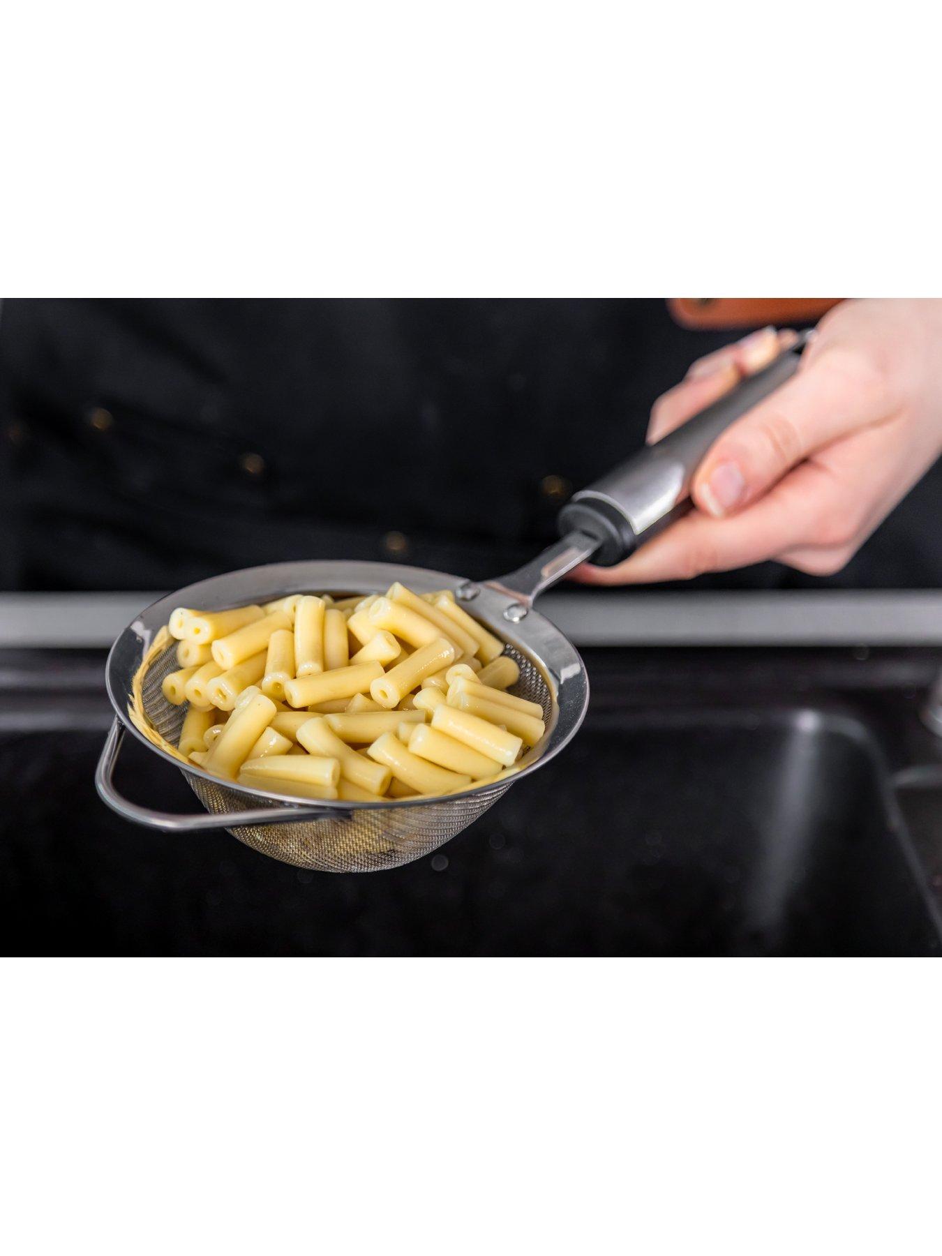  image of masterclass-soft-grip-stainless-steel-kitchen-sieve