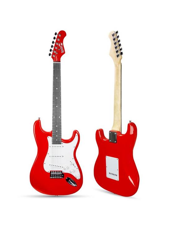 stillFront image of rockjam-full-size-electric-guitar-super-kit-rjeg06-red