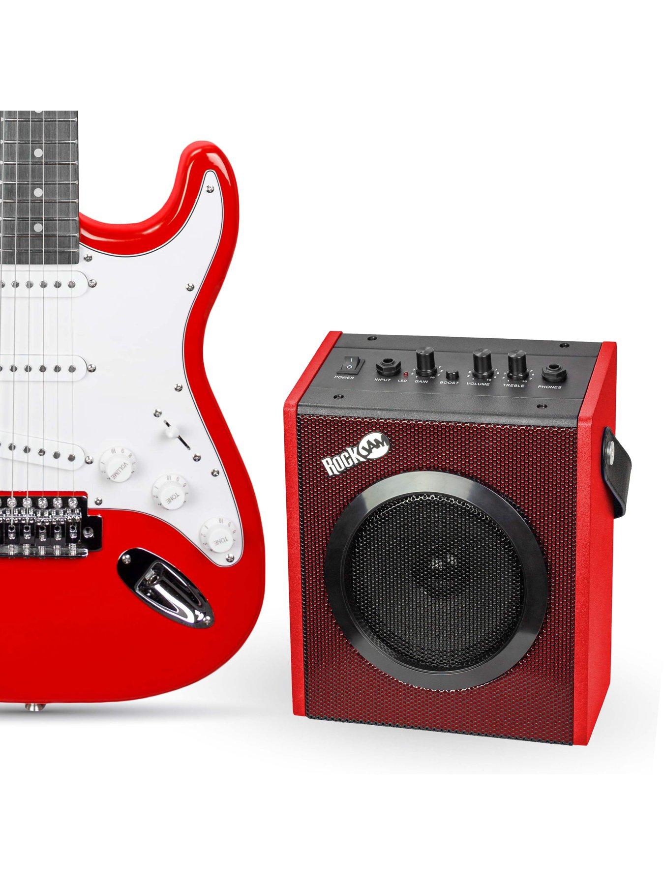  image of rockjam-full-size-electric-guitar-super-kit-rjeg06-red