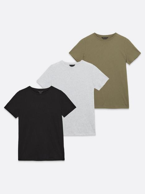 new-look-3-pack-black-white-and-khaki-crew-neck-short-sleeve-t-shirt