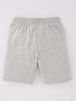  image of everyday-boys-cotton-rich-essential-jogger-shorts-2-pack-navygrey